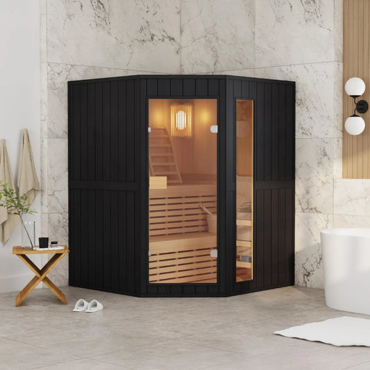 ALEKO Viola Hemlock Indoor Sauna Kit