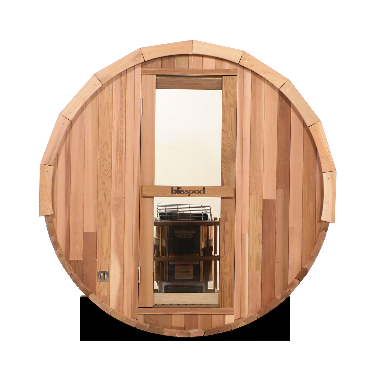 Blisspod Prague Outdoor Cedar Barrel Sauna