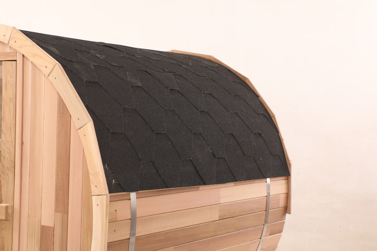 Blisspod Prague Outdoor Cedar Barrel Sauna