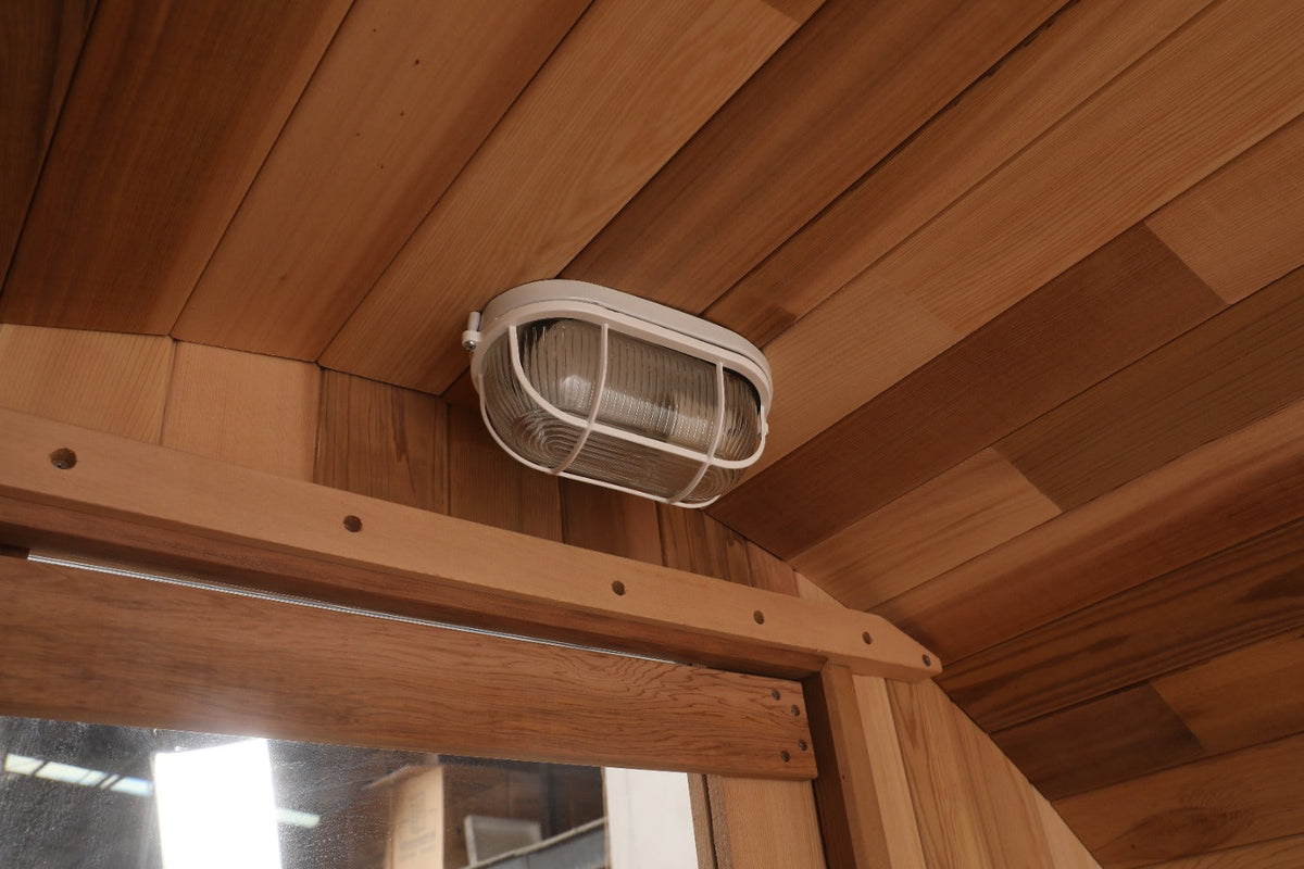 Blisspod Prague Outdoor Cedar Barrel Sauna