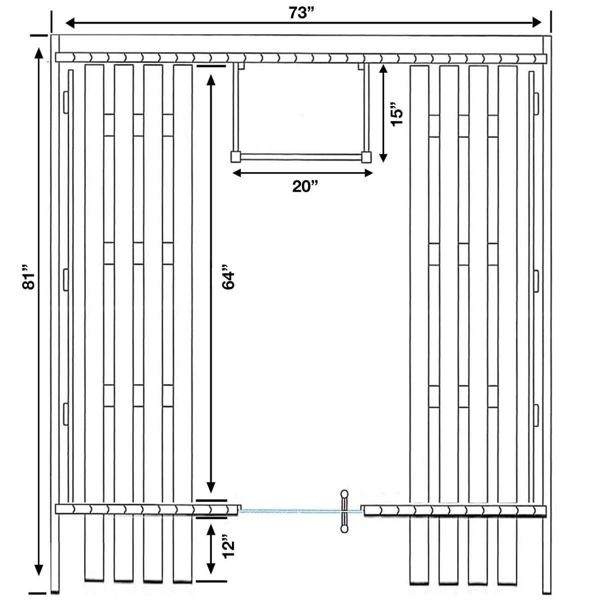 ALEKO Liatris Cedar Canopy Barrel Sauna Kit