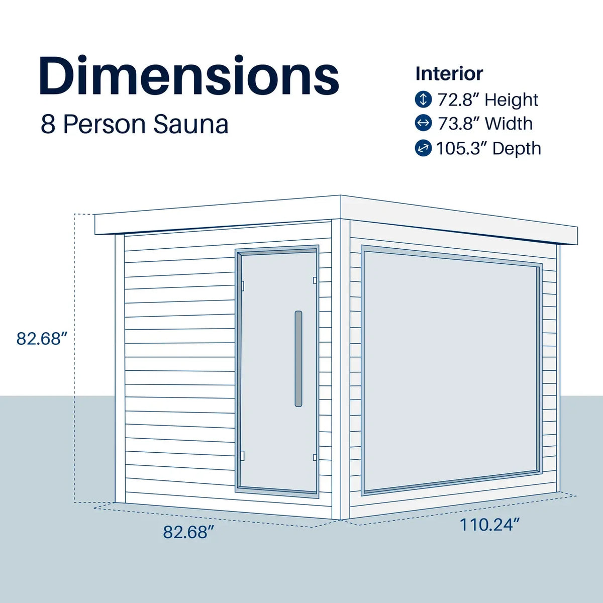 ALEKO Camellia Cedar Outdoor Sauna Kit