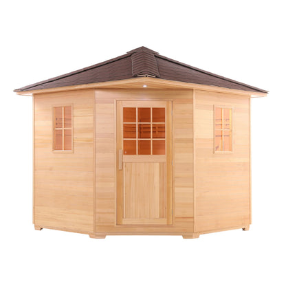 ALEKO Hemlock Outdoor Cabin Sauna Kit