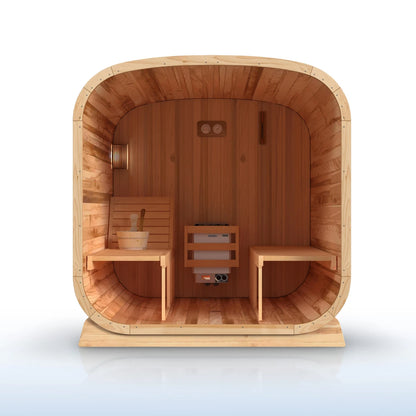 ALEKO Arnica Cedar Square Sauna Kit