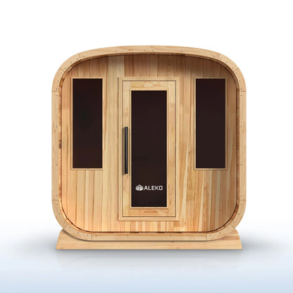 ALEKO Arnica Cedar Square Sauna Kit