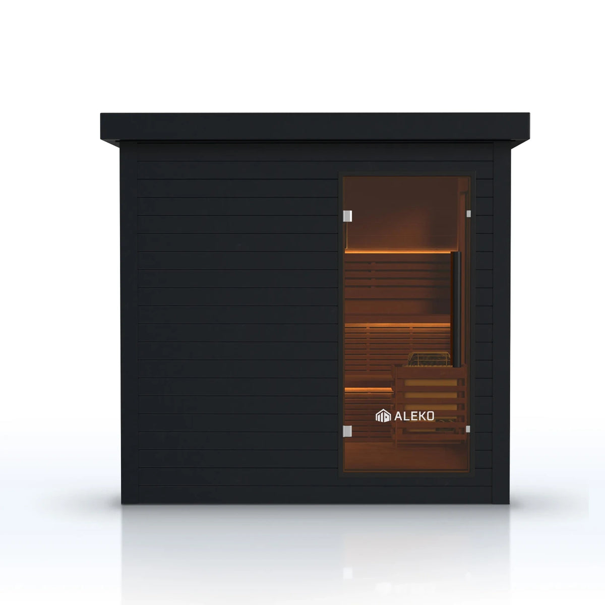 ALEKO Camellia Cedar Outdoor Sauna Kit
