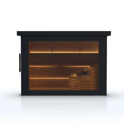 ALEKO Camellia Cedar Outdoor Sauna Kit