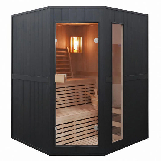 ALEKO Viola Hemlock Indoor Sauna Kit