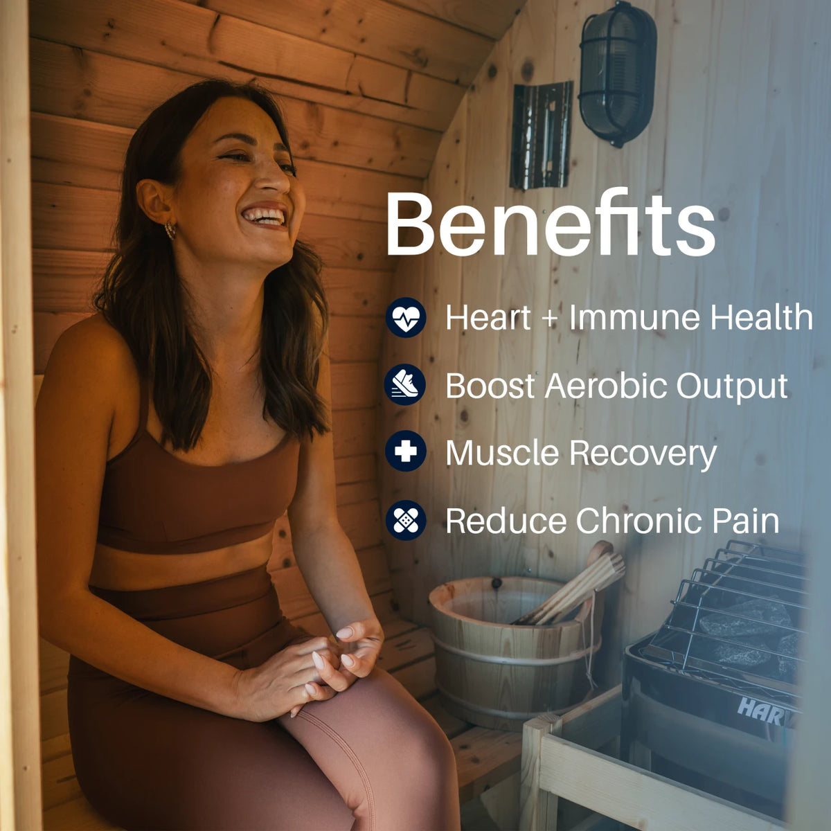 ALEKO Liatris Cedar Canopy Barrel Sauna Kit