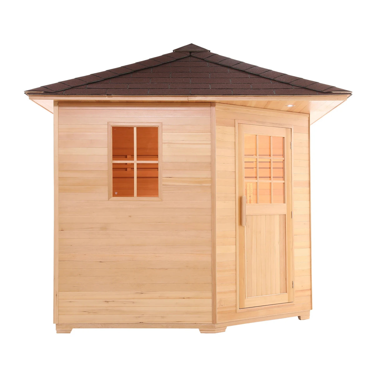 ALEKO Hemlock Outdoor Cabin Sauna Kit
