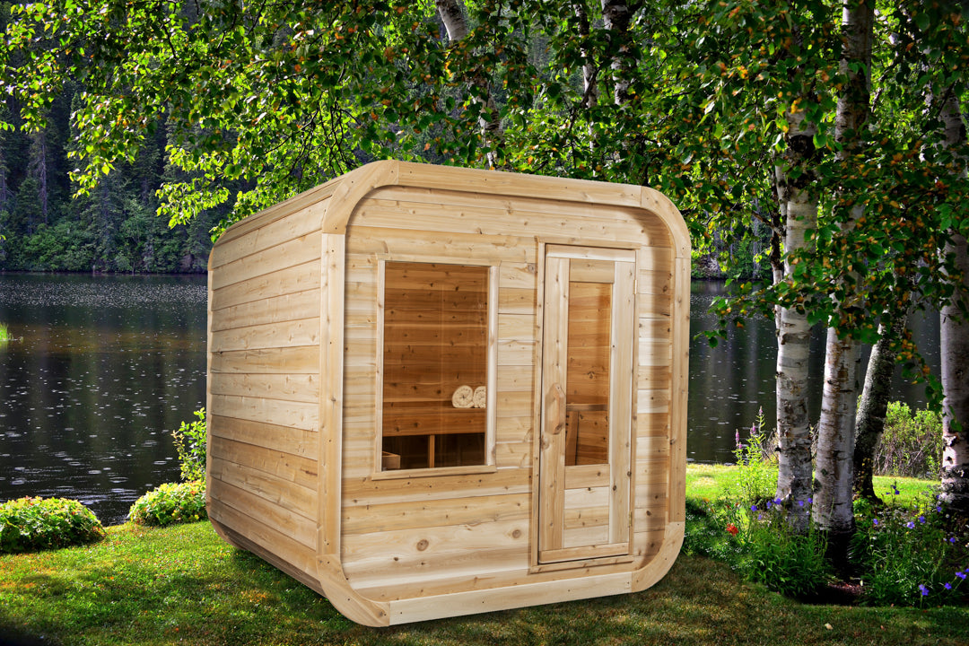 Canadian Timber Luna Cedar Sauna Kit