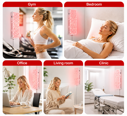 iReliev Full Body Red Light Therapy Panel (1500W)