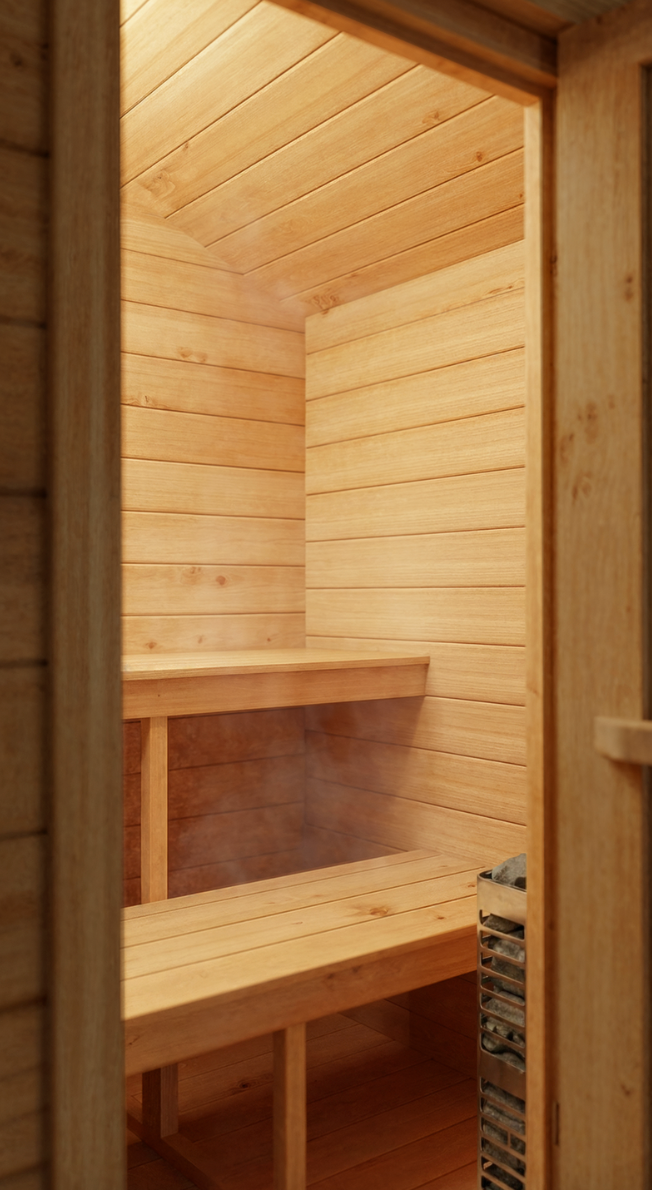 Canadian Timber Palmer Cabin Sauna Kit