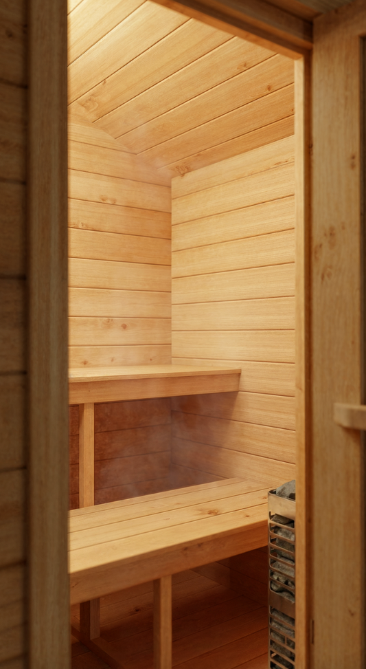 Canadian Timber Palmer Cabin Sauna Kit