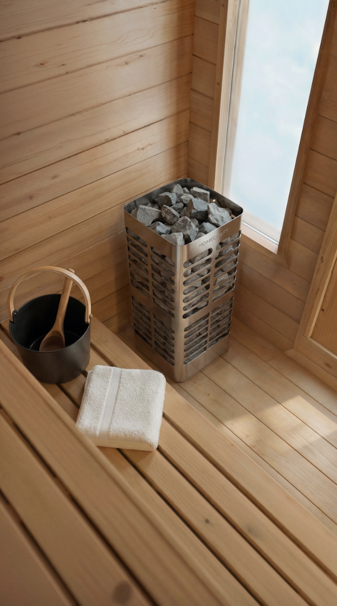 Canadian Timber Palmer Cabin Sauna Kit