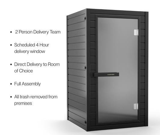White Glove Delivery Upgrade (SaunaBox® Only)